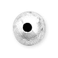 Sterling Silver Saucers Bright 6mm - PACK OF 12