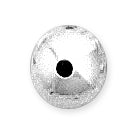Sterling Silver Saucers Bright 7mm - PACK OF 10