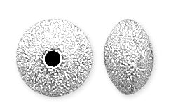 Sterling Silver Saucers Stardust 9mm