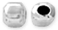 Sterling Silver Square Beads 2.5mm - PACK OF 12