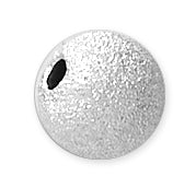 Sterling Silver Stardust Beads 10mm