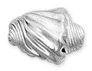 Sterling Silver Twist Corrugate Beads