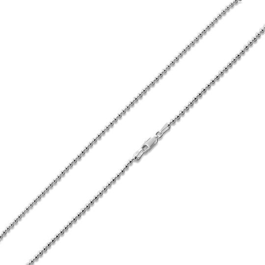 Sterling Silver Bead Ball Chain 2.25MM