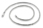 Sterling Silver 18" Sparkle Chain Necklace - 2.0MM