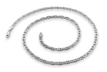 Sterling Silver Flat Marina Chain 4.0MM