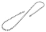 Sterling Silver Bead Ball Chain 4.0MM