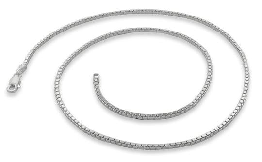Sterling Silver Box Chain 1.9mm