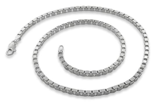 Sterling Silver Box Chain 3.1mm