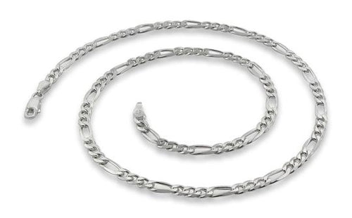 Sterling Silver Figaro Chain 3.5mm