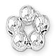 Sterling Silver Bead 2x5mm - PACK OF 12