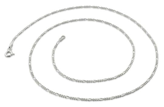 Sterling Silver Figaro Chain 1.7mm