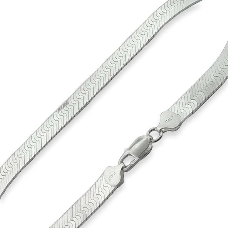 Sterling Silver  Magic Herringbone Chain 11mm