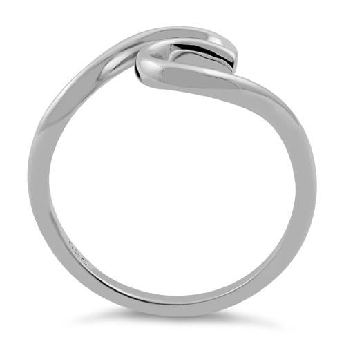 Sterling Silver Ocean Wave Ring