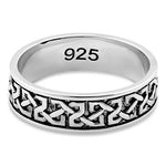Sterling Silver Celtic Band Ring
