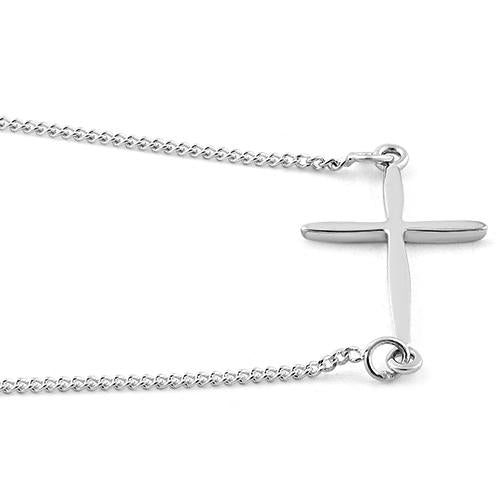 Sterling Silver Cross Necklace