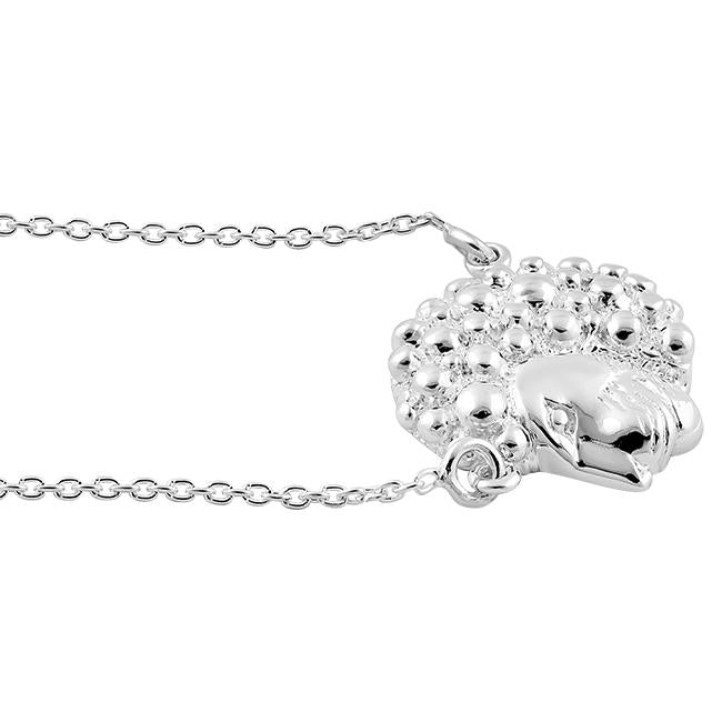 Sterling Silver Leo Necklace