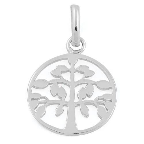 Sterling Silver Sprouting Tree of Life Pendant