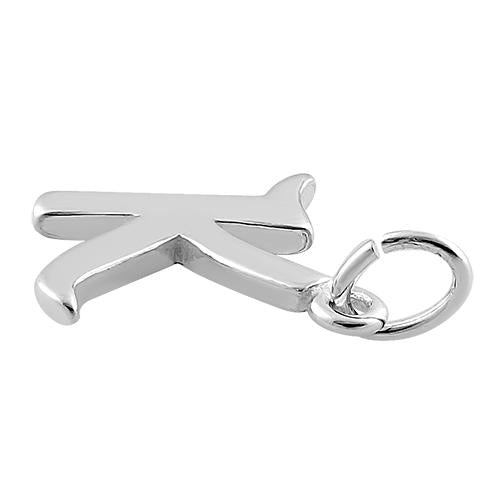 Iniziale J Lettera J Piccolo charm chiave in argento sterling .925 x 1 lettere Iniziale J Lettera J Piccolo charm chiave in argento sterling .925 x 1 lettere