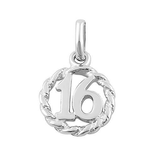 Sterling Silver 16 Pendant