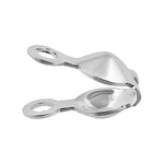 Sterling Silver Clam Shell DBL Drop Tips - PACK OF 12