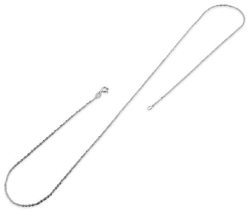 Sterling Silver Sparkle Chain 1.2mm