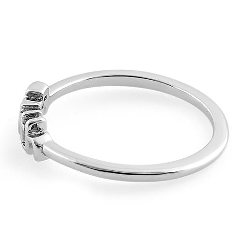 Sterling Silver "Faith" Ring