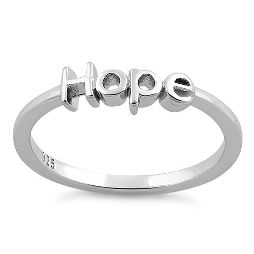 Sterling Silver "Hope" Ring