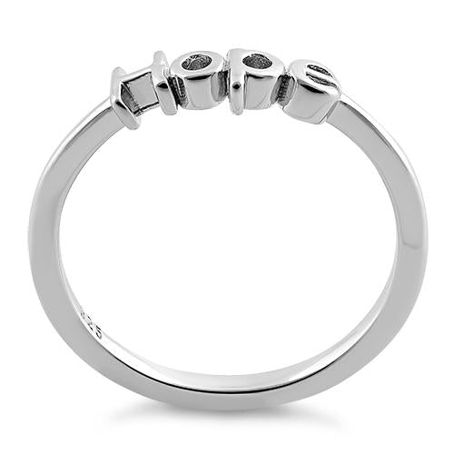 Sterling Silver "Hope" Ring