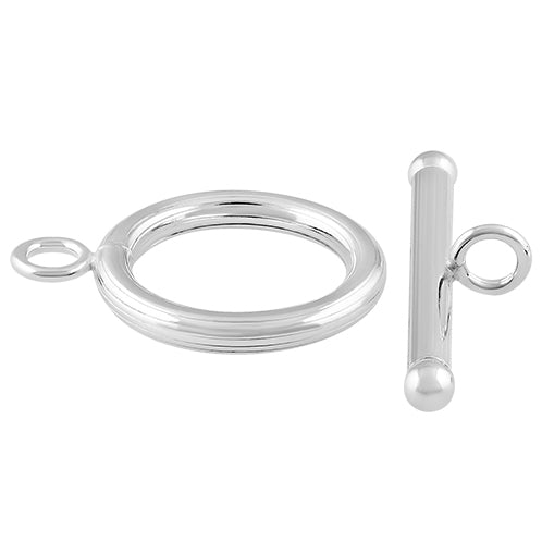 Sterling Silver Toggle Clasp 14mm