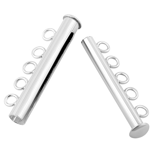 Sterling Silver Tube Clasp 32mm