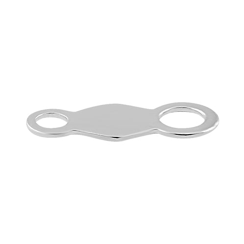 Sterling Silver Tags Chain - PACK OF 12