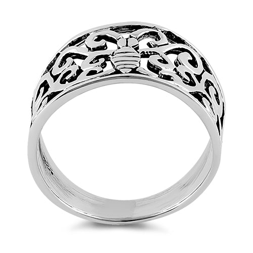 Sterling Silver Freeform Ring