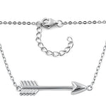 Sterling Silver Arrow Necklace