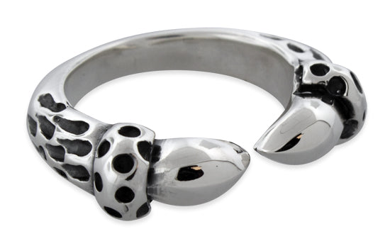 Ladies' Sterling Silver Cat Nails Ring