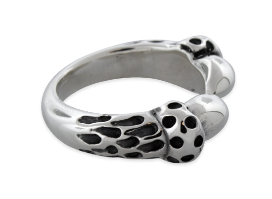 Ladies' Sterling Silver Cat Nails Ring