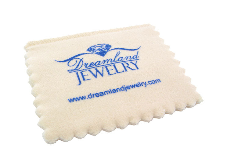 Professional Grade Silver Jewelry Cleaning & Polishing Cloth 4" x 6"
