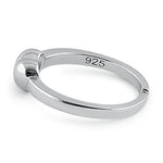 Sterling Silver Puffy Heart Toe Ring