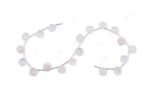13MM Rose Quartz Drop Gemstone Beads