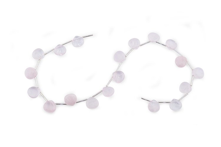 13MM Rose Quartz Drop Gemstone Beads