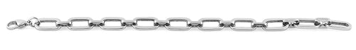 Stainless Steel Cable Chain Link Bracelet