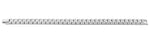 Stainless Steel Ridged Link Bracelet