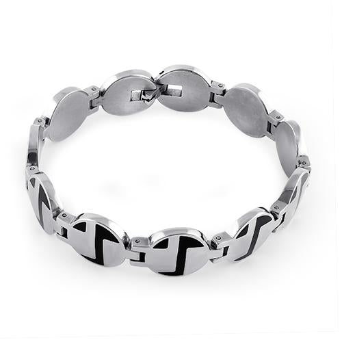 Stainless Steel Round Modern Design Bracelet