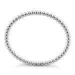 Sterling Silver 1.5mm Stackable Bead Ring