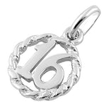 Sterling Silver 16 Pendant