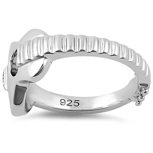 Sterling Silver Acoustic Guitar Ring