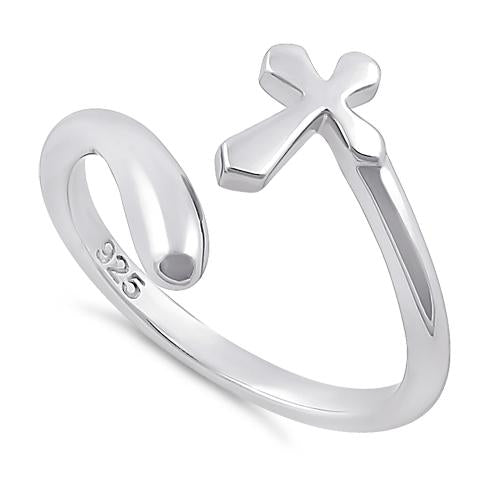 Hand Finger Chain Adjustable Cross Ring — Kirijewels.com
