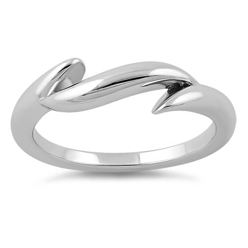 Sterling Silver Avant-Garde Ring