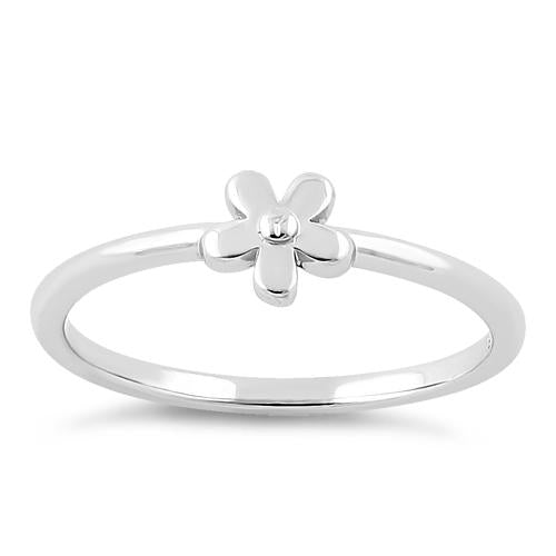 Sterling Silver Baby Flower Ring