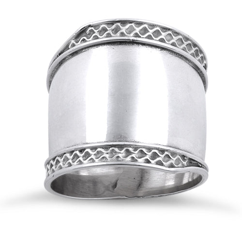 Sterling Silver Bali Design Ring