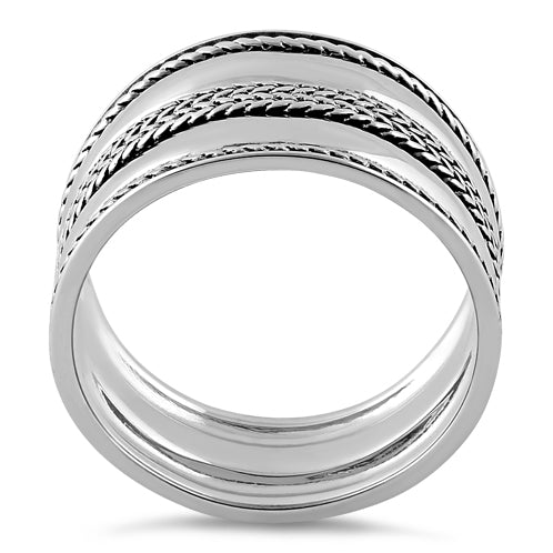 Sterling Silver Bali Design Ring